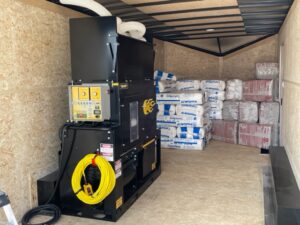 Insulation Blowing Trailer